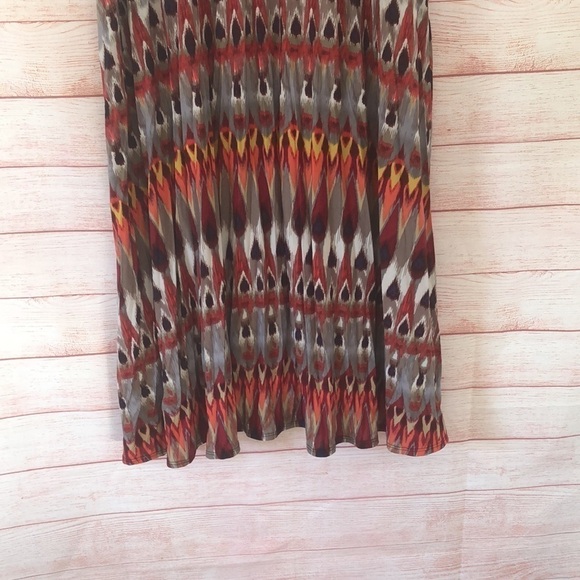 Sunny Leigh Multicolor Maxi Dress M - Picture 2 of 6